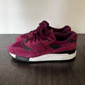 New Balance 998 Made In USA M998CM  Imperial Purple Sz 10.5